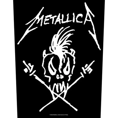 Metallica Scary Guy Back Patch