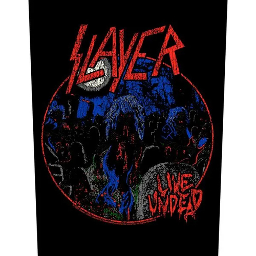 Slayer Live Undead Back Patch