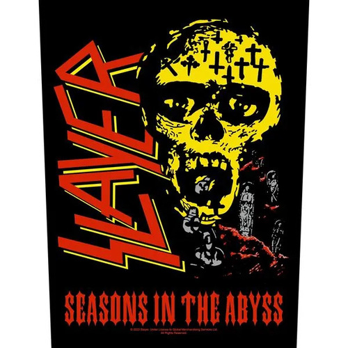 Slayer Seasons In The Abyss Back Patch