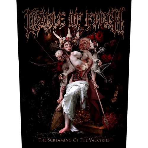 Cradle Of Filth The Screaming Of The Valkyrie Back Patch