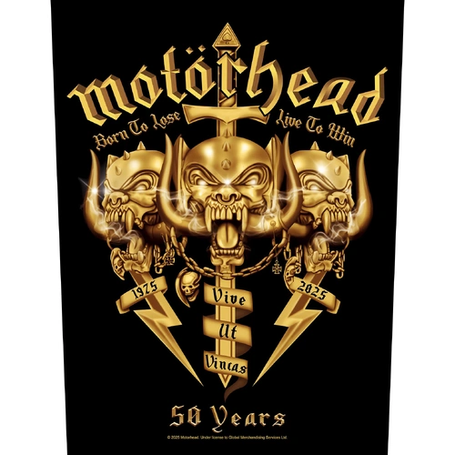 Motorhead Core 50th Back Patch