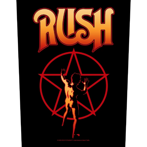 Rush Starman Back Patch