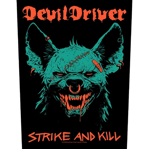 Devildriver Strike And Kill Back Patch