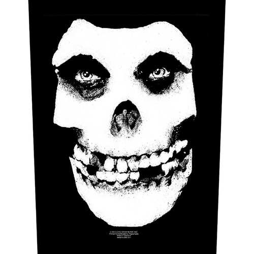 Misfits Fiend Skull Back Patch