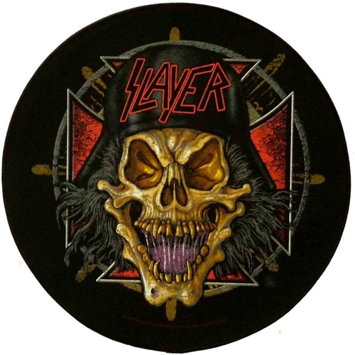 Slayer Wehrmacht Circular Back Patch