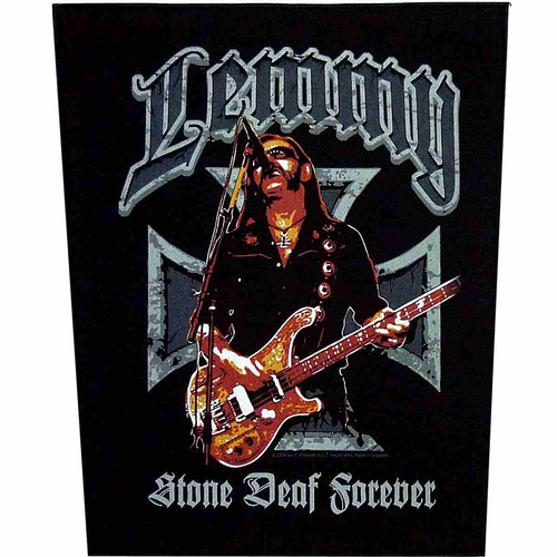 Motorhead Lemmy Stone Deaf Back Patch