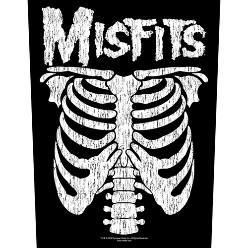 Misfits Ribcage Back Patch