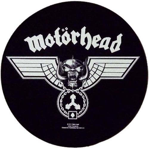 Motorhead Hammered Circular Back Patch