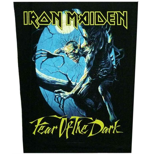Iron Maiden Fear Of The Dark Back Patch