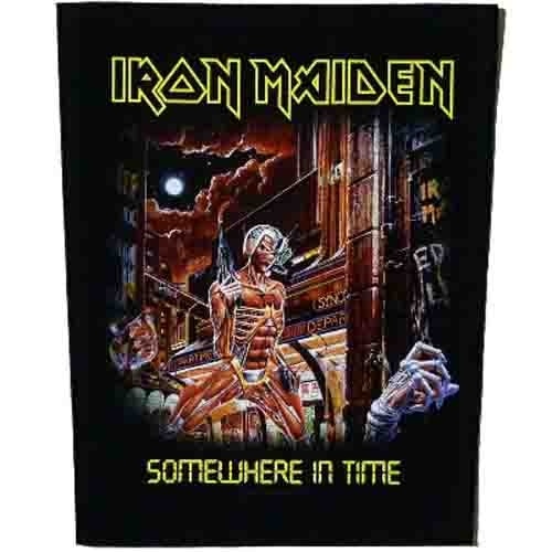 Iron Maiden Somewhere In Time Back Patch
