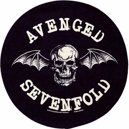Avenged Sevenfold Death Bat Circular Back Patch