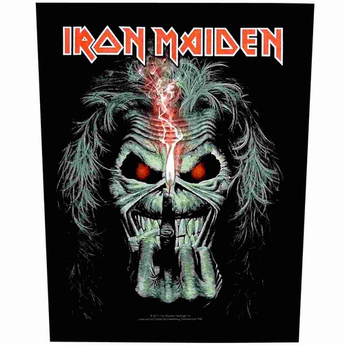 Iron Maiden Eddie Candle Finger Back Patch