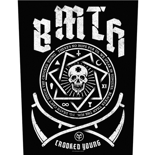 Bring Me The Horizon Crooked Young Back Patch