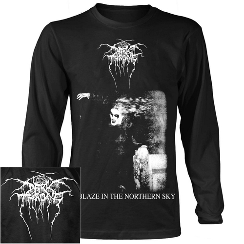 Darkthrone Blaze In The Northern Sky Long Sleeve Shirt Dark Throne [Size: M]