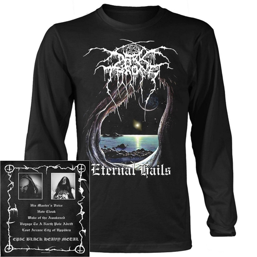 Darkthrone Eternal Hails Long Sleeve Shirt [Size: XL]