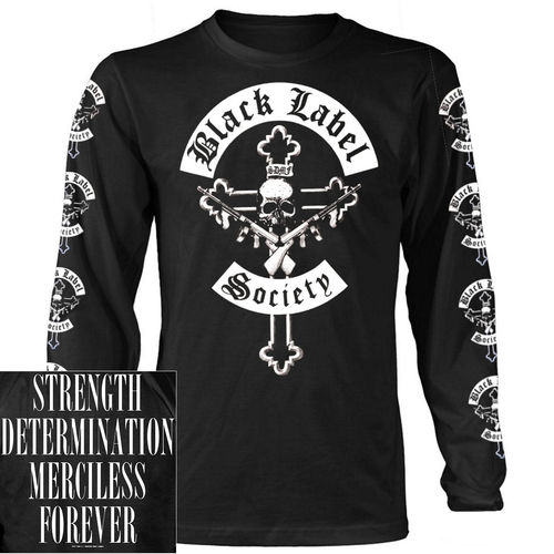 Black Label Society Mafia Long Sleeve Shirt [Size: M]