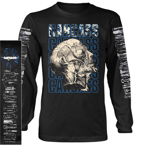 Carcass Necro Head Long Sleeve Shirt [Size: S]