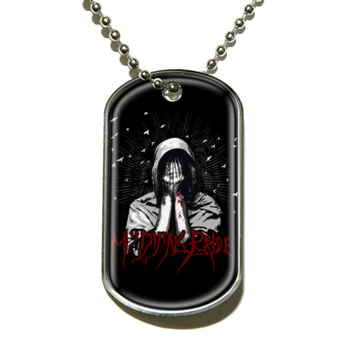 My Dying Bride My Body A Funeral Dog Tag Necklace
