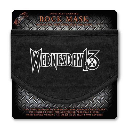 Wednesday 13 Logo Face Cover Rock Mask