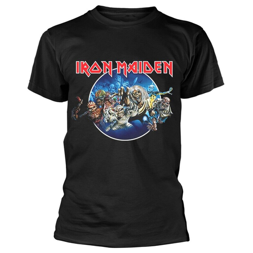 Iron Maiden Wasted Years Circle Shirt [Size: L]