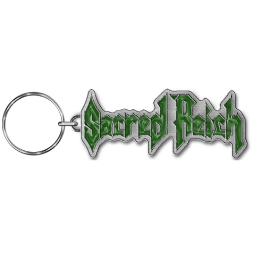 Sacred Reich Logo Metal Keychain
