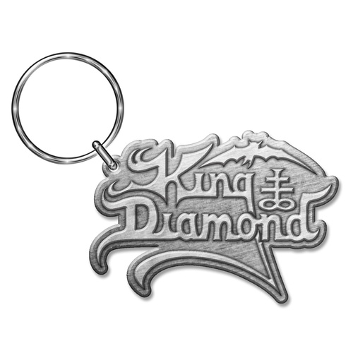 King Diamond Logo Keychain