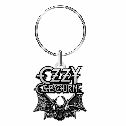 Ozzy Osbourne Bat Keyring Keychain