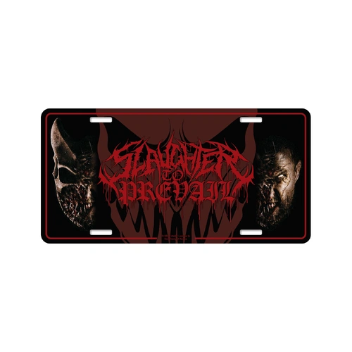 Slaughter To Prevail Grizzly Number Plate