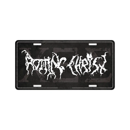 Rotting Christ 666 Number Plate