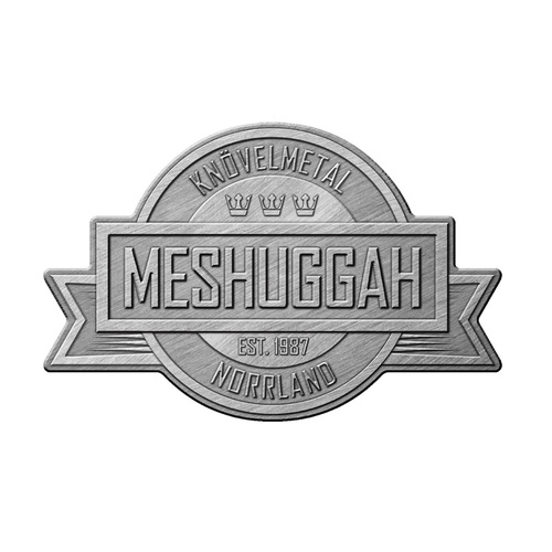 Meshuggah Crest Metal Pin Badge