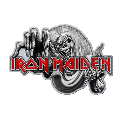Iron Maiden Number of the Beast Metal Pin Badge