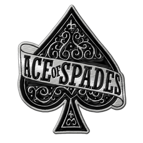Motorhead Ace Of Spades Logo Metal Pin Badge