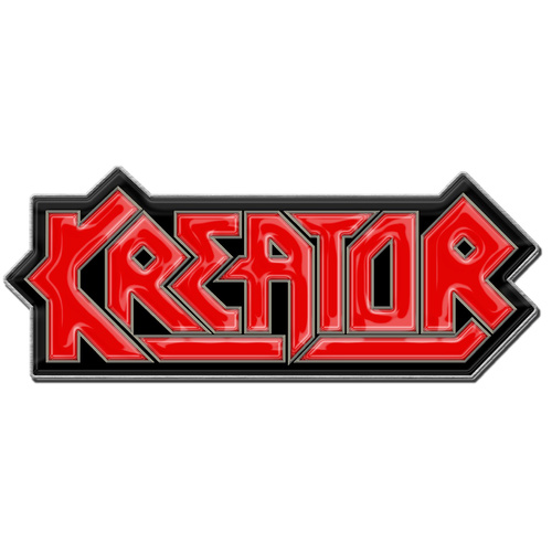Kreator Red Logo Metal Pin Badge