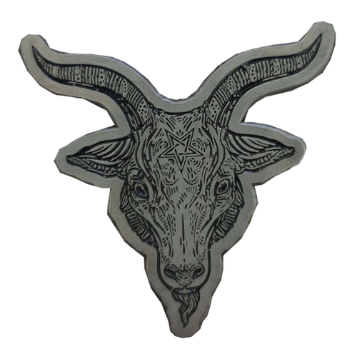 Baphomet Metal Pin Badge