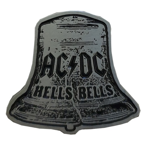 AC/DC Hells Bells Metal Pin Badge