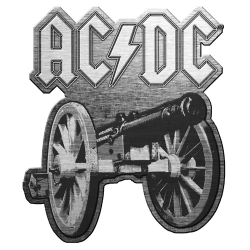 AC/DC For Those About To Rock Metal Pin Badge
