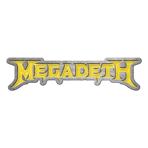 Megadeth Logo Metal Pin Badge