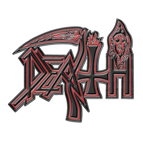 Death Human Logo Metal Pin Badge