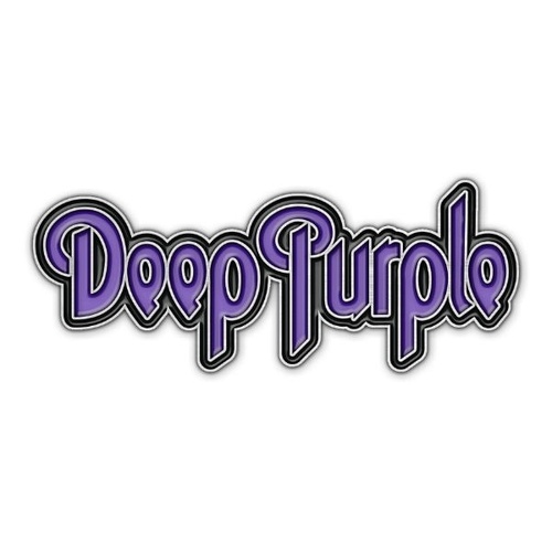 Deep Purple Enamel Logo Metal Pin Badge
