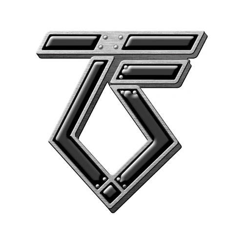 Twisted Sister TS Logo Metal Pin Badge