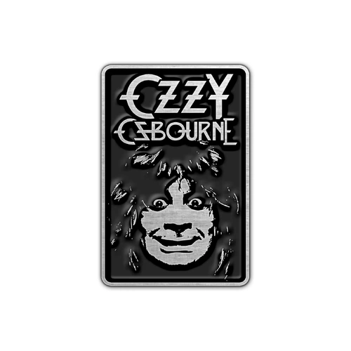 Ozzy Osbourne Madman Metal Pin Badge
