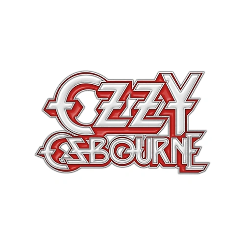 Ozzy Osbourne Logo Metal Pin Badge