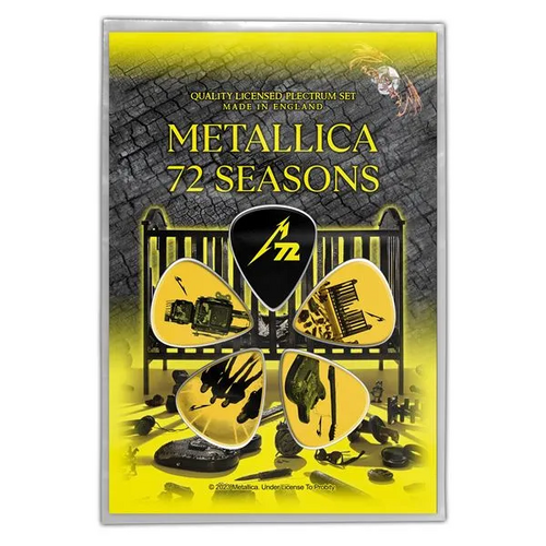Metallica 72 Seasons Guitar Pick 5 Pack