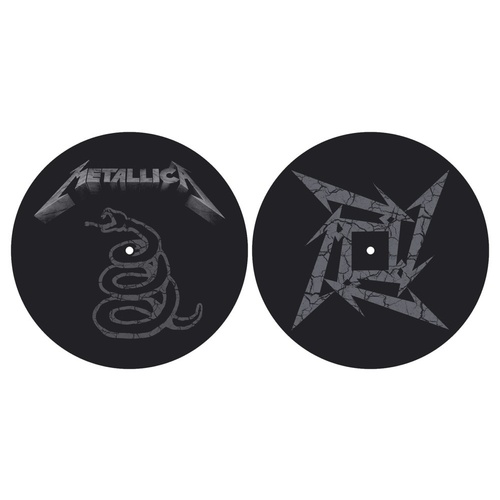 Metallica Black Album Turntable Slipmats