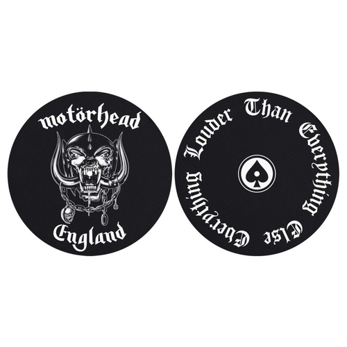 Motorhead England Everything Louder Turntable Slipmats