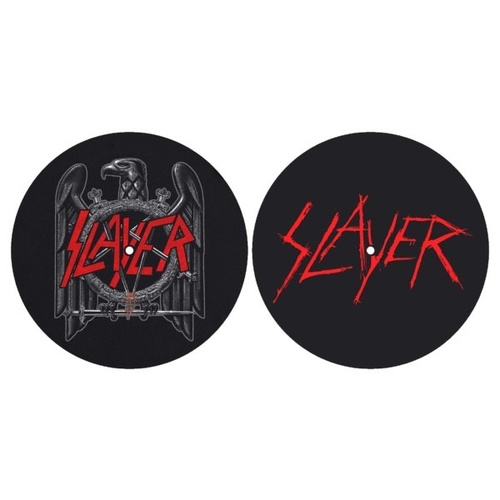 Slayer Eagle Scratched Logo Turntable Slipmats