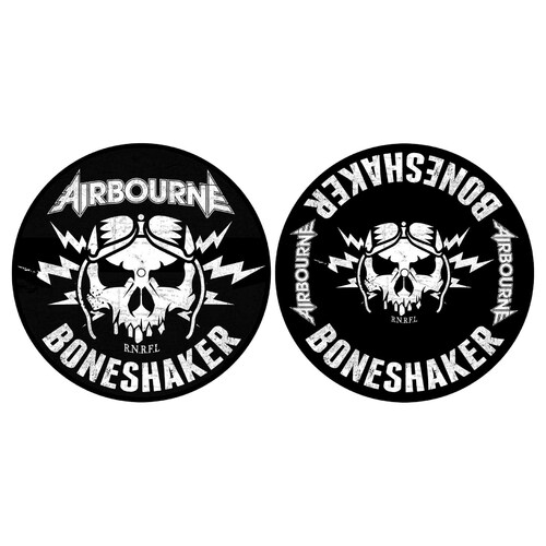 Airbourne Boneshaker Turntable Slipmat Set