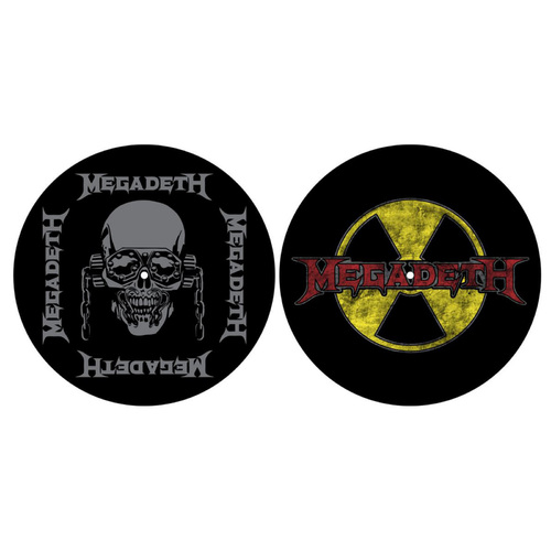 Megadeth Radioactive Turntable Slipmat Set