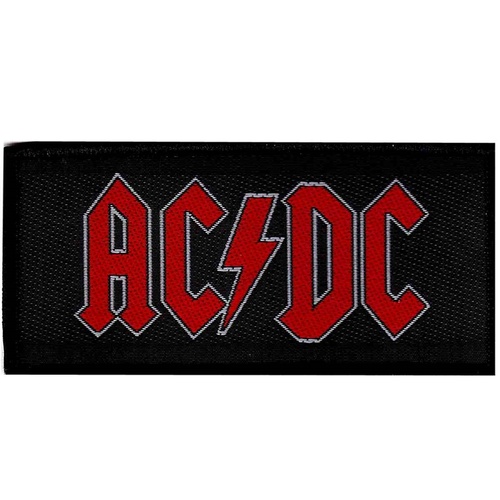 AC/DC Red Logo Patch