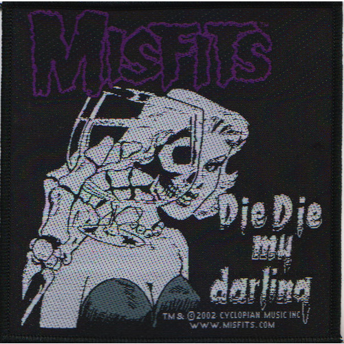 Misfits Die Die My Darling Patch